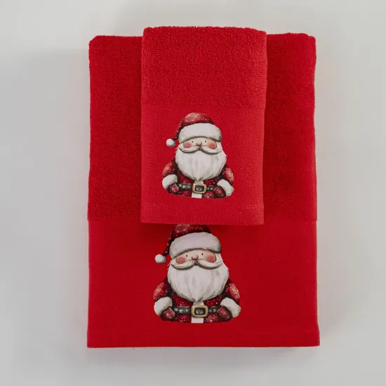 Πετσέτες Χριστουγεννιάτικες Σετ 2ΤΜΧ Hohoho Κόκκινο Κόκκινο 1τεμ. Πετσέτες Χριστουγεννιάτικες Σετ 2ΤΜΧ Hohoho Κόκκινο Κόκκινο 1τεμ.