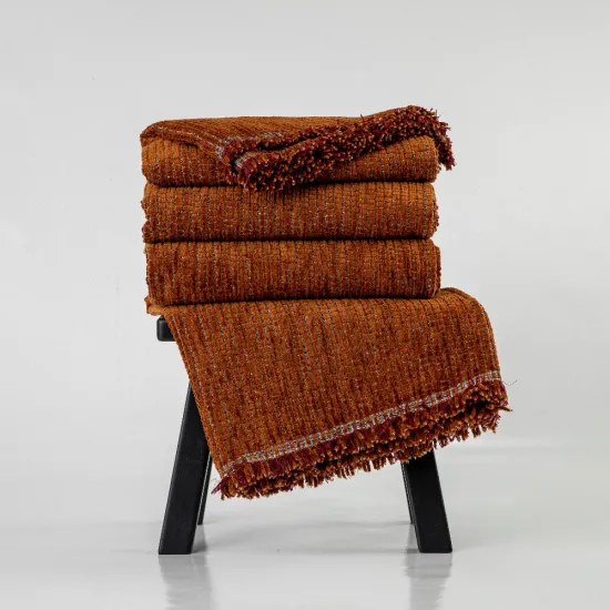 Ριχτάρι Σενίλ Τετραθέσιο Velvet Κάμελ 1τεμ. Ριχτάρι Σενίλ Τετραθέσιο Velvet Κάμελ 1τεμ.