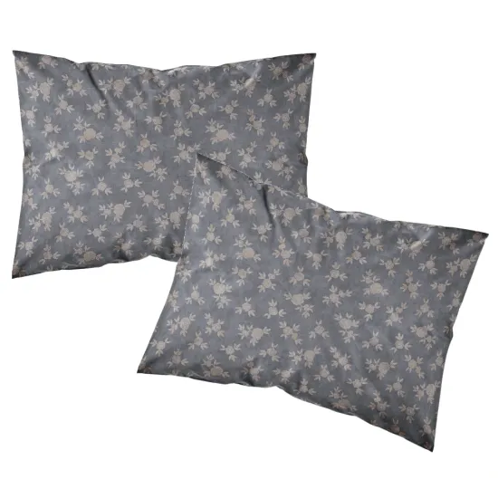 Ζεύγος Μαξιλαροθήκες Εμπριμέ Elite Μπλε 1τεμ. Ζεύγος Μαξιλαροθήκες Εμπριμέ Elite Μπλε 1τεμ.