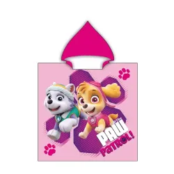 Παιδικό Πόντσο Microfiber Paw Patrol Ροζ Ροζ 1τεμ. Παιδικό Πόντσο Microfiber Paw Patrol Ροζ Ροζ 1τεμ.