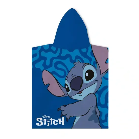 Παιδικό Πόντσο Microfiber Stitch Blue Μπλε  1τεμ.