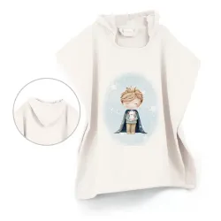 Παιδικό Πόντσο Θαλάσσης Little King Εκρού 1τεμ. Παιδικό Πόντσο Θαλάσσης Little King Εκρού 1τεμ.
