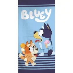 Πετσέτα Θαλάσσης Microfiber Ice Cream Bluey Μπλε 1τεμ. Πετσέτα Θαλάσσης Microfiber Ice Cream Bluey Μπλε 1τεμ.