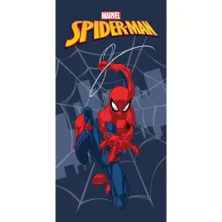 Πετσέτα Θαλάσσης Microfiber Spiderman Dark Γκρι  1τεμ.