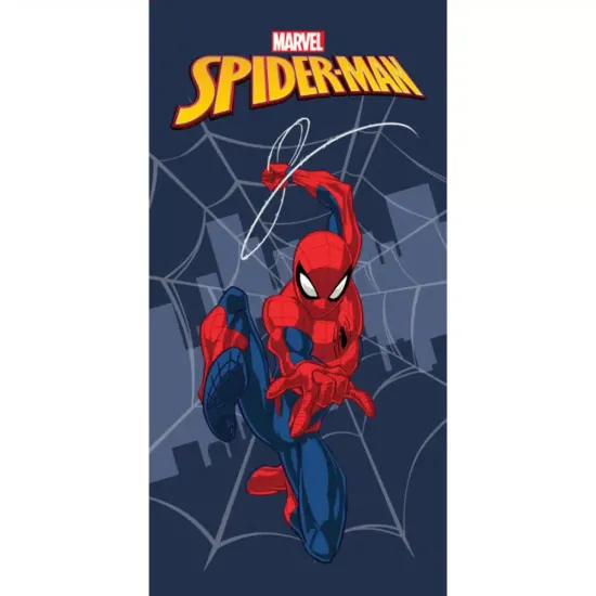 Πετσέτα Θαλάσσης Microfiber Spiderman Dark Γκρι  1τεμ.