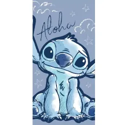 Πετσέτα Θαλάσσης Βαμβακερή Βελούδινη Sweet Stitch 320gsm Σιέλ  1τεμ.