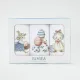 Ποτηρόπανα Κουζίνας BunnyBloom Σετ 3ΤΜΧ Λευκό  1τεμ.