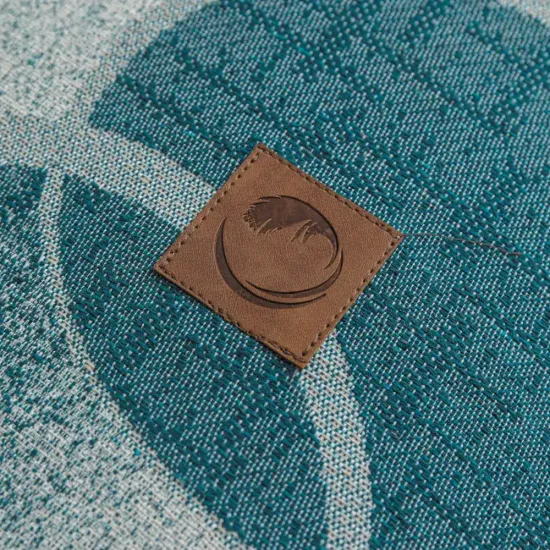 Ριχτάρι Βαμβακερό Πολυθρόνας Κύκλοι Γκρι  1τεμ.