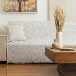 Ριχτάρι Βαμβακερό Τετραθέσιο Nama Μπεζ  1τεμ.