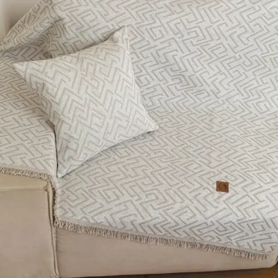 Ριχτάρι Βαμβακερό Τετραθέσιο Nama Μπεζ  1τεμ.