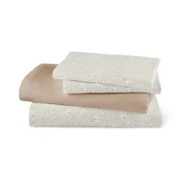 Σεντόνια Εμπριμέ Σετ Margot Μονά Μέντα  1τεμ.