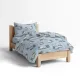 Σεντόνια Σετ Bumping Cars Moνό Σιέλ  1τεμ.