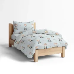 Σεντόνια Σετ Little King Moνό Πετρόλ  1τεμ.