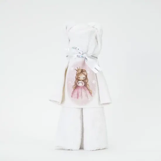 Πετσέτα Αρκουδάκι Little Queen Λευκό 1τεμ. Πετσέτα Αρκουδάκι Little Queen Λευκό 1τεμ.
