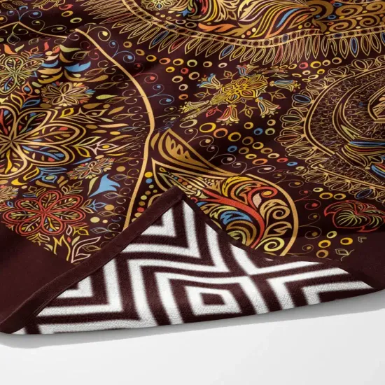 Πετσέτα Θαλάσσης Microfiber Quick Dry Africa Καφέ  1τεμ.