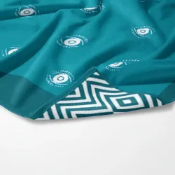 Πετσέτα Θαλάσσης Microfiber Quick Dry Azure Πετρόλ  1τεμ.
