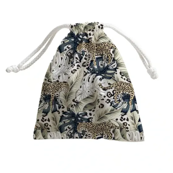 Πετσέτα Θαλάσσης Microfiber Quick Dry Leopard Μπεζ  1τεμ.