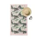 Πετσέτα Θαλάσσης Microfiber Quick Dry Monstera Ροζ 1τεμ. Πετσέτα Θαλάσσης Microfiber Quick Dry Monstera Ροζ 1τεμ.