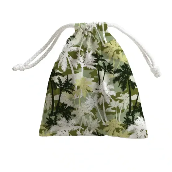 Πετσέτα Θαλάσσης Microfiber Quick Dry Palm Tree Λαδί  1τεμ.