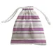 Πετσέτα Θαλάσσης Microfiber Quick Dry Stripes Μωβ  1τεμ.