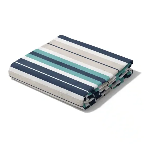 Πετσέτα Θαλάσσης Microfiber Quick Dry Stripes Μωβ  1τεμ.
