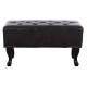 Ταμπουρε υποποδιο t.chesterfield emma hm226.01 pu 80x44x39y εκ.σκ.καφε **