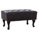 Ταμπουρε υποποδιο t.chesterfield emma hm226.01 pu 80x44x39y εκ.σκ.καφε **