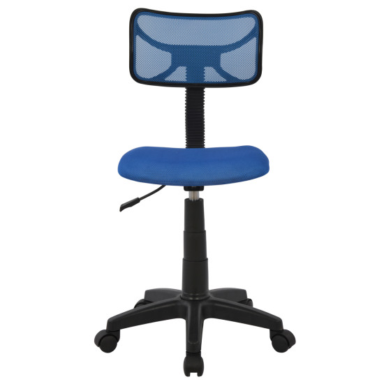 Καρεκλα γραφειου akhila hm1026.06 μπλε υφασμα mesh 40,5x50,5x91,5 εκ. **