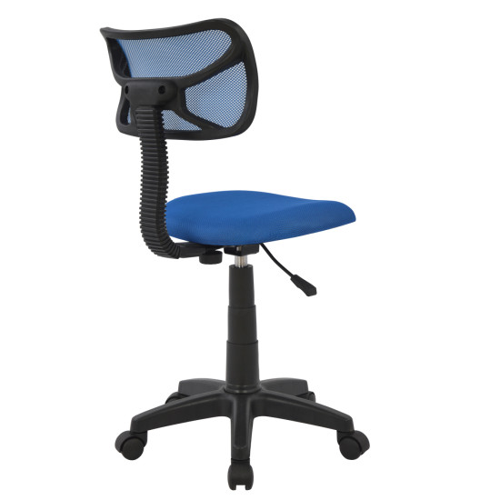 Καρεκλα γραφειου akhila hm1026.06 μπλε υφασμα mesh 40,5x50,5x91,5 εκ. **