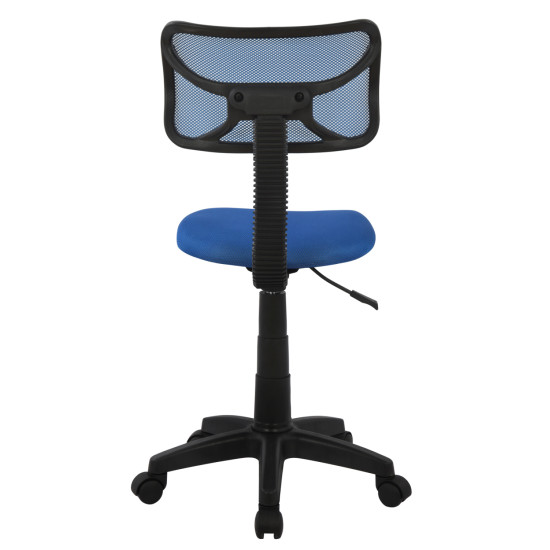 Καρεκλα γραφειου akhila hm1026.06 μπλε υφασμα mesh 40,5x50,5x91,5 εκ. **