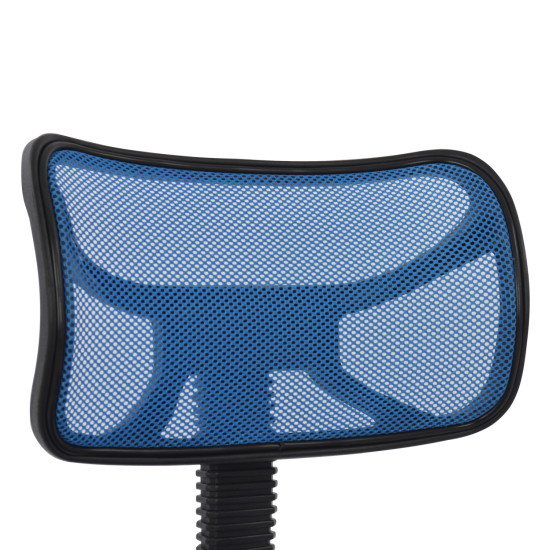 Καρεκλα γραφειου akhila hm1026.06 μπλε υφασμα mesh 40,5x50,5x91,5 εκ. **