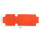 Πανι textilene 600gr/m2 2x1 ανταλλακτικο ξαπλωστρασ hm5072.02 πορτοκαλι 202x63 εκ. **