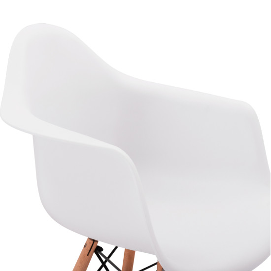 ΠΟΛΥΘΡΟΝΑ ΜΕ ΞΥΛΙΝΑ ΠΟΔΙΑ & ΚΑΘΙΣΜΑ ΛΕΥΚΟ MIRTO HM005.01 64x60x81 εκ. - 4τεμ ** ΠΟΛΥΘΡΟΝΑ ΜΕ ΞΥΛΙΝΑ ΠΟΔΙΑ & ΚΑΘΙΣΜΑ ΛΕΥΚΟ MIRTO HM005.01 64x60x81 εκ. - 4τεμ **