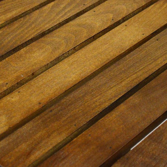 Σκαμπω-τραπεζακι βοηθητικο καρυδι λουστρο 402 koli 40χ40 πτυσ/νο hm288.02 40x40x45 εκ. **