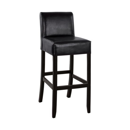 Σκαμπω μπαρ οξια με πλατη με pvc καφε rodos vegge hm299 44x52,5x111 εκ. ** Σκαμπω μπαρ οξια με πλατη με pvc καφε rodos vegge hm299 44x52,5x111 εκ. **