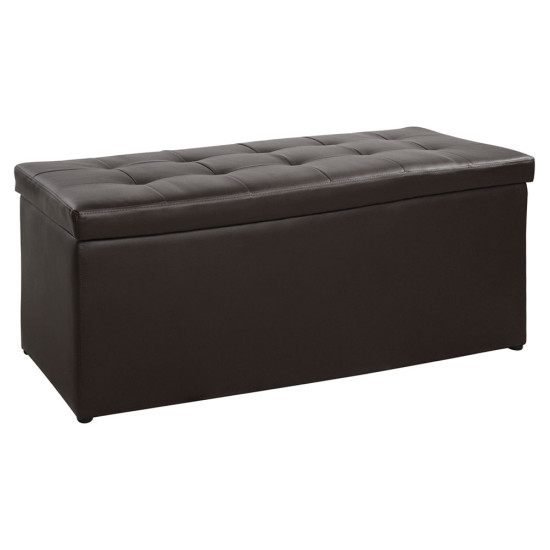 Σκαμπω με αποθηκευτικο χωρο triscube pu καφε hm223.03 121x51.5x50υεκ. **