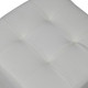 Σκαμπο pro cube hm224.02 pu με αποθηκευτικο χωρο- λευκο 38x38x36,5υεκ. **