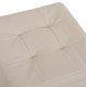 Σκαμπο pro cube hm224.02 pu με αποθηκευτικο χωρο- λευκο 38x38x36,5υεκ. **