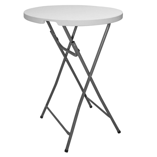 Τραπεζι μπαρ catering-συνεδριου hm5066 φ81χ110 εκ.πτυσσομενο **