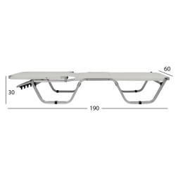 Ξαπλωστρα επαγγελματικη waldo αλουμινιου hm5071.03 λευκη 195x53-60x30 cm ** Ξαπλωστρα επαγγελματικη waldo αλουμινιου hm5071.03 λευκη 195x53-60x30 cm **