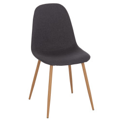 ΚΑΡΕΚΛΑ LEONARDO HM00100.10  ΜΕ ΜΕΤΑΛΛΙΚΑ ΠΟΔΙΑ & ΥΦΑΣΜΑ ΓΚΡΙ  45x51.5x85Υεκ. - 4τεμ ** ΚΑΡΕΚΛΑ LEONARDO HM00100.10  ΜΕ ΜΕΤΑΛΛΙΚΑ ΠΟΔΙΑ & ΥΦΑΣΜΑ ΓΚΡΙ  45x51.5x85Υεκ. - 4τεμ **