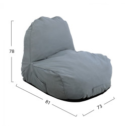 Πουφ cloud αδιαβροχη πολυθρονα hm5112.10 γκρι 6188 81x78x73 εκ. ** Πουφ cloud αδιαβροχη πολυθρονα hm5112.10 γκρι 6188 81x78x73 εκ. **