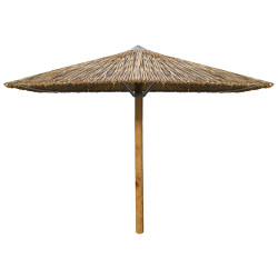 Ομπρελα ψαθινη ενισχυμενη 2.5χ2.5 με 4 αντιριδεσ & 5 δεσιματα hm5410 **