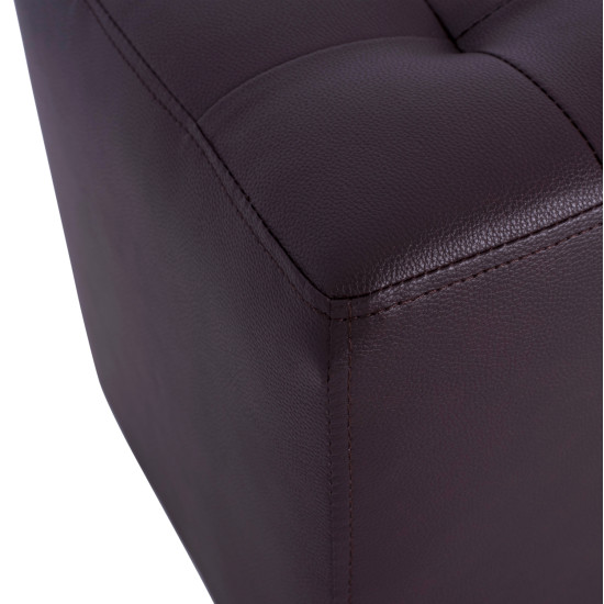 Σκαμπω με pu καφε punk hm264.03 37x37x35εκ **