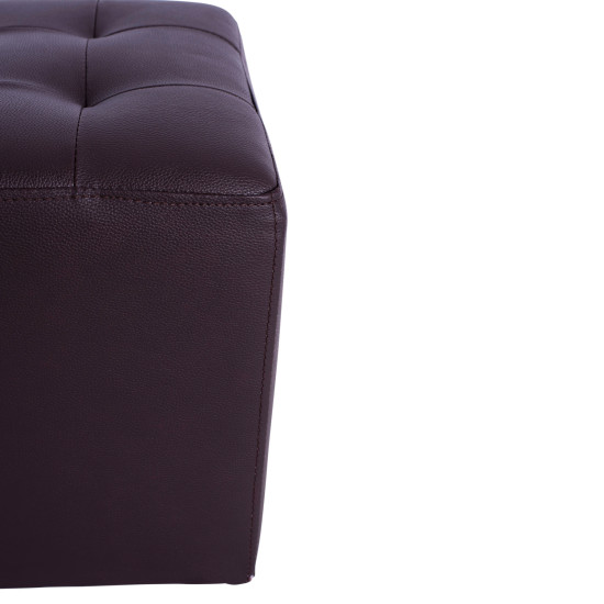 Σκαμπω με pu καφε punk hm264.03 37x37x35εκ **