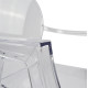 ΠΟΛΥΘΡΟΝΑ ΑΚΡΥΛΙΚΗ ΔΙΑΦΑΝΗ ΜΕ ΜΠΡΑΤΣΑ ARAMIS HM0169 52,2x56,5x92 εκ. - 4τεμ **