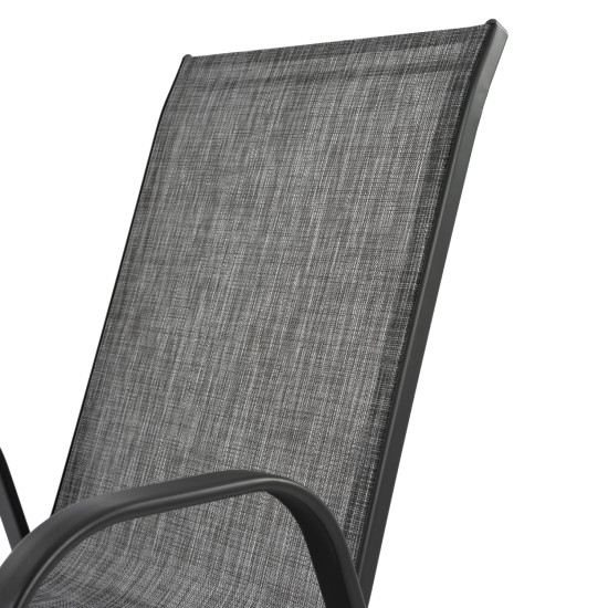 Σετ τραπεζαριασ μεταλλικη 3τμχ με 2 καρεκλεσ & 1 τραπεζι 70χ70 hm5185.01 **