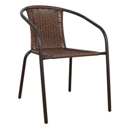 Σετ τραπεζαριασ 7τμχ με μεταλλικο τραπεζι και καρεκλεσ hm5202 **