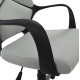 Καρεκλα γραφειου anivia hm1073.21 γκρι & σκελετο μαυρο 64x61x127 cm **