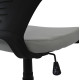 Καρεκλα γραφειου anivia hm1073.21 γκρι & σκελετο μαυρο 64x61x127 cm **